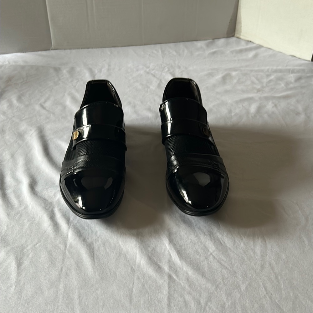 Elegant Black Men's Slip-On Loafers